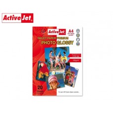 ACTIVE JET ΧΑΡΤΙ ΦΩΤΟΓΡΑΦΙΚΟ Α4 180gr ΓΥΑΛΙΣΤΕΡΟ 